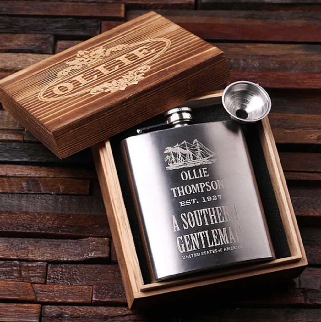 Teals Prairie & Co.
Personalized Flask