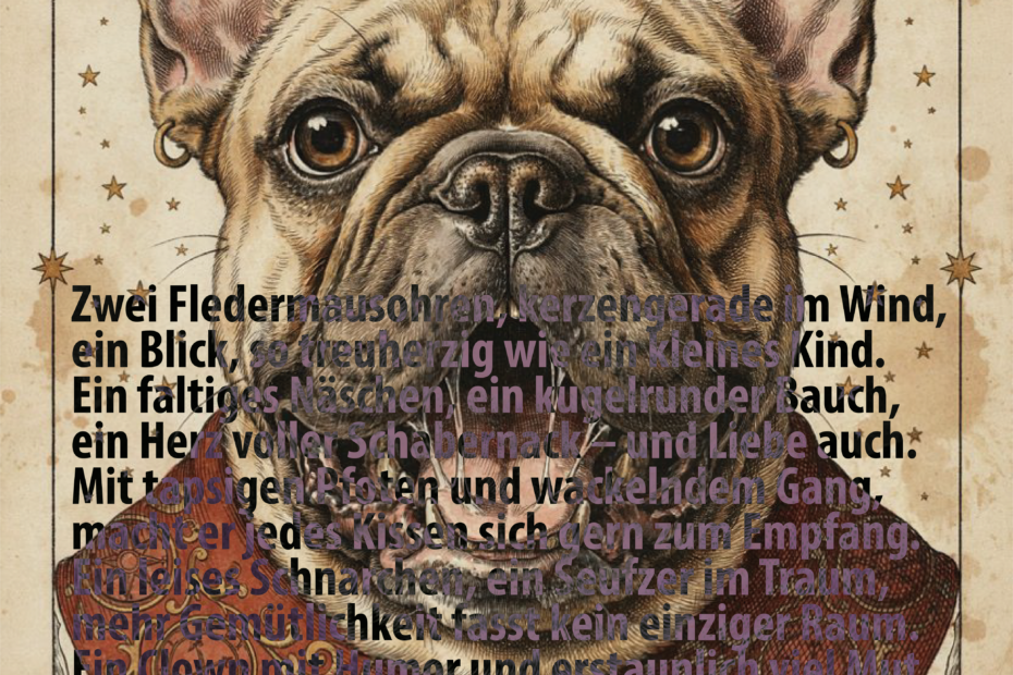 Gedicht Französische Bulldoggen